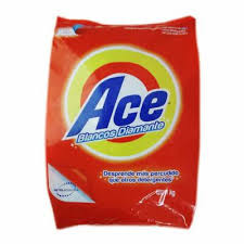 JABON EN POLVO ACE C/1 KG.